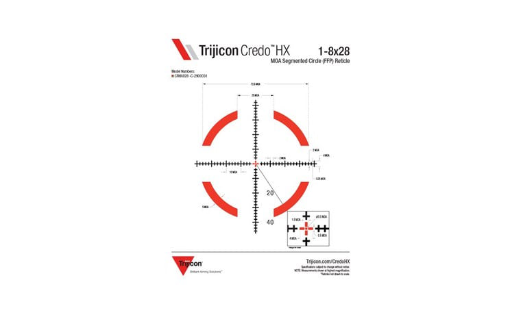 Trijicon Credo HX 1-8x28