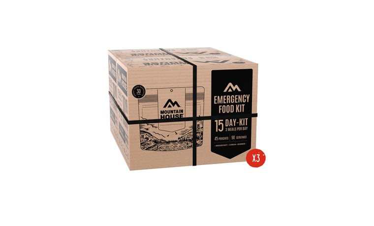 Mountain House 3-Month Emergency Food Supply