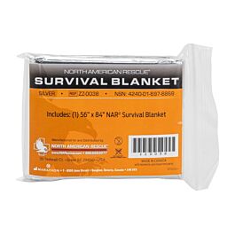 North American Rescue NAR Survival Blanket - Silver