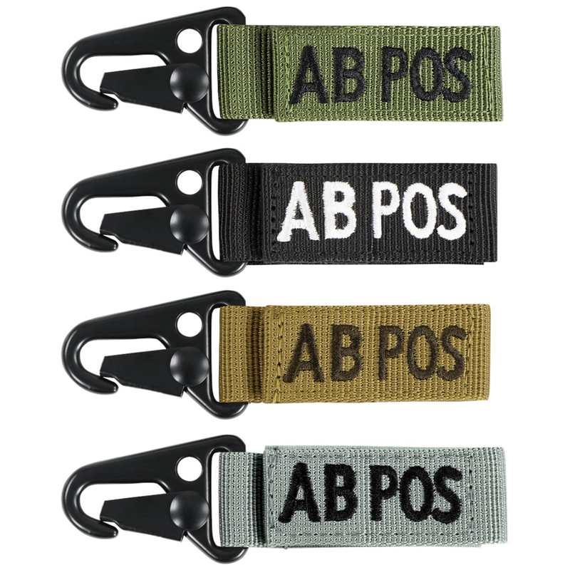 Condor Outdoors Blood Type Key Chain