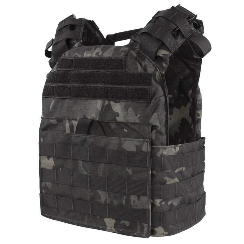 Condor Outdoors Cyclone Plate Carrier - MultiCam Black