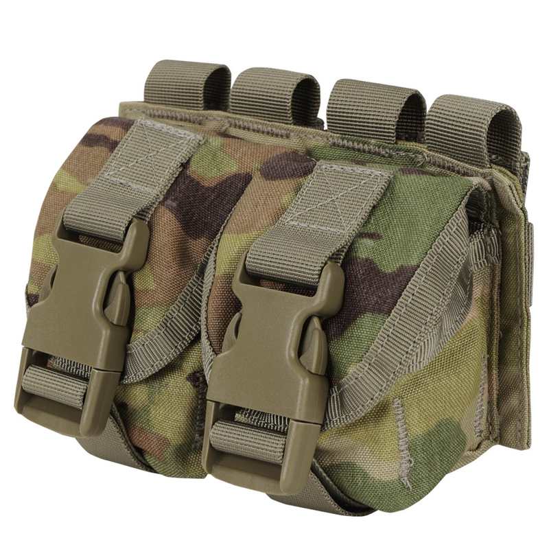 Condor Outdoors Double Frag Grenade Pouch - Scorpion OCP