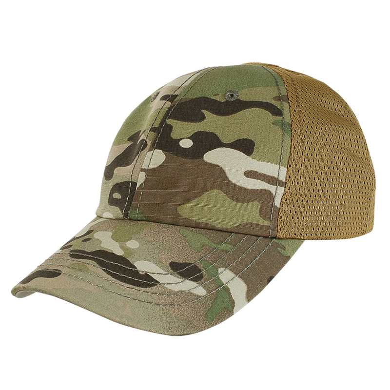 Condor Outdoors Tactical Team Mesh Cap - MultiCam