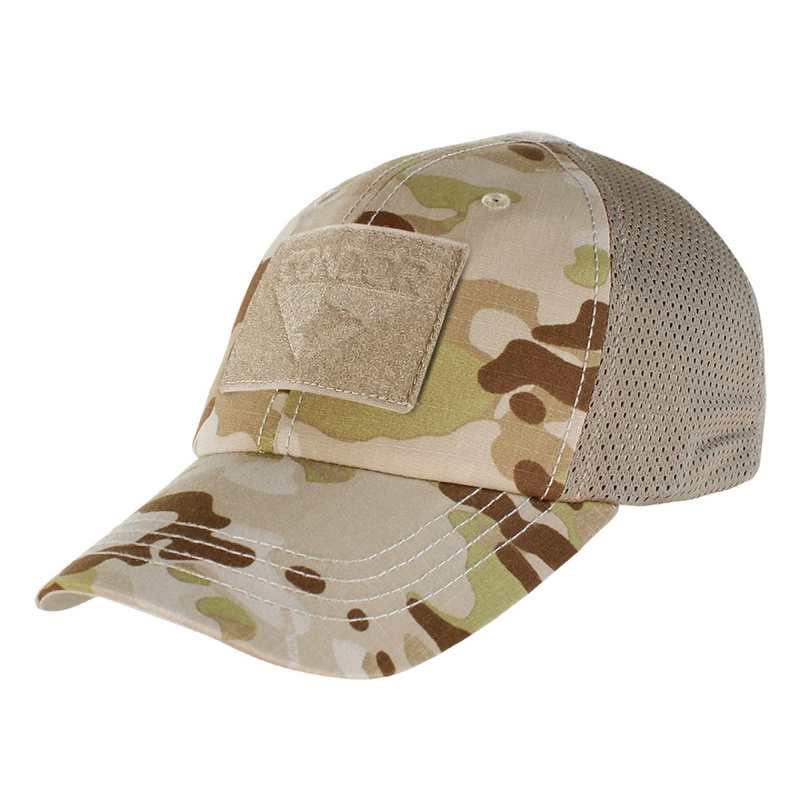 Condor Outdoors Tactical Mesh Cap - MultiCam Arid