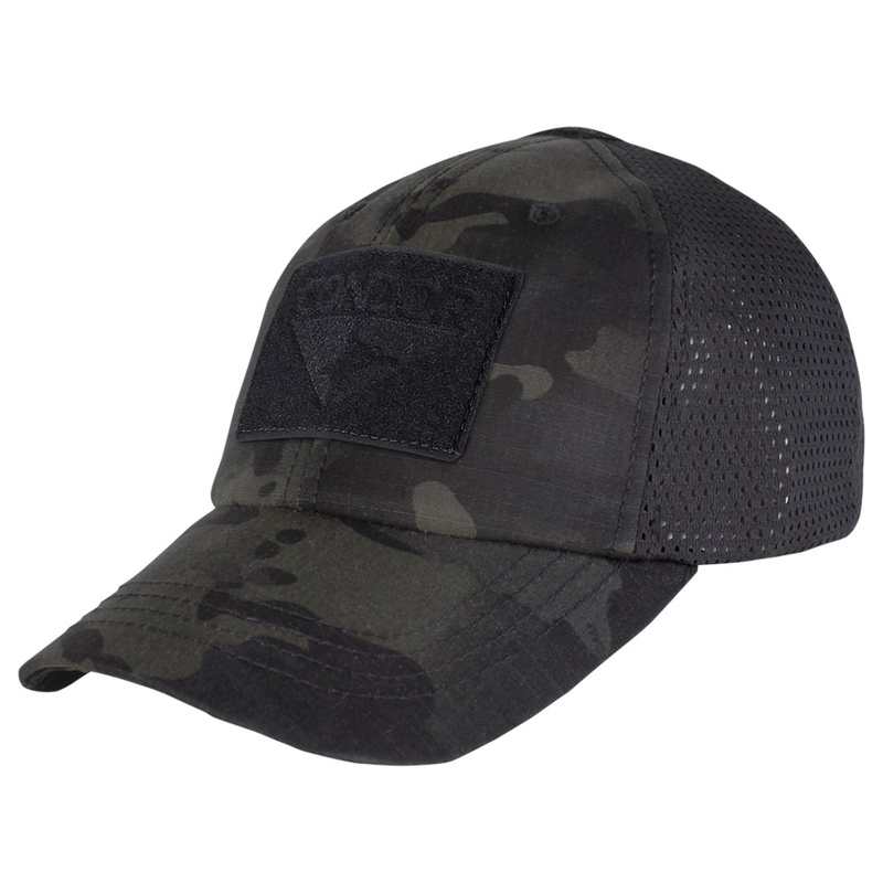 Condor Outdoors Tactical Mesh Cap - MultiCam Black