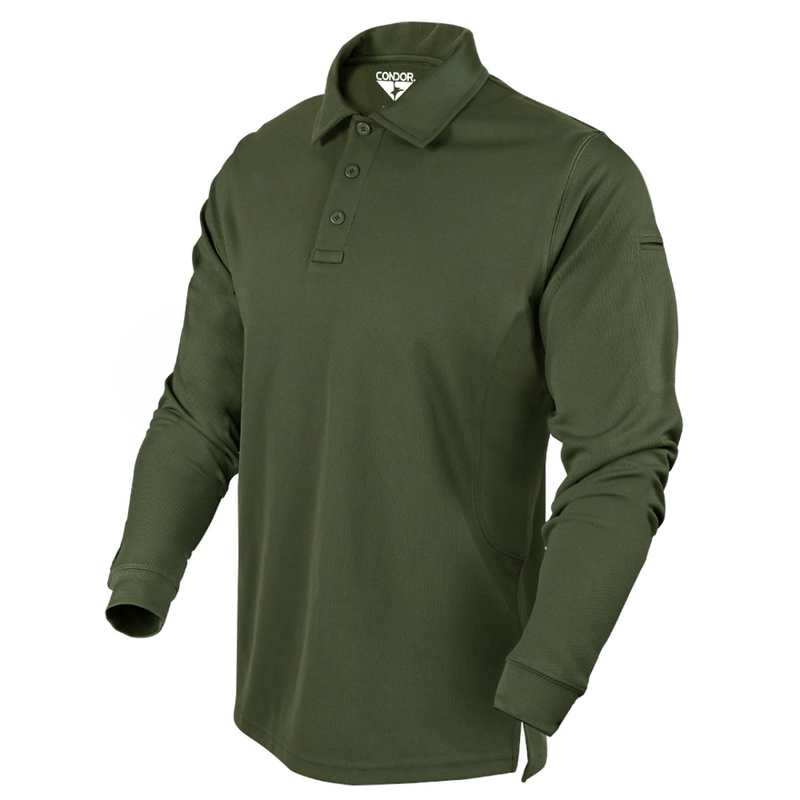 Condor Outdoors Long Sleeve Performance Tactical Polo