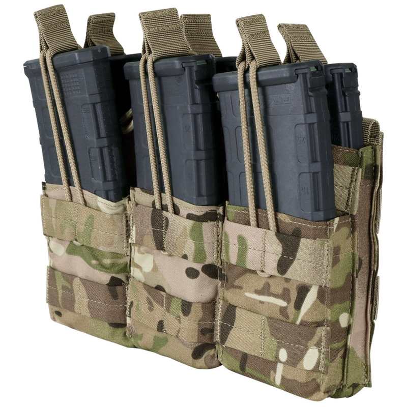 Condor Outdoors Triple Stacker M4 Mag Pouch - MultiCam