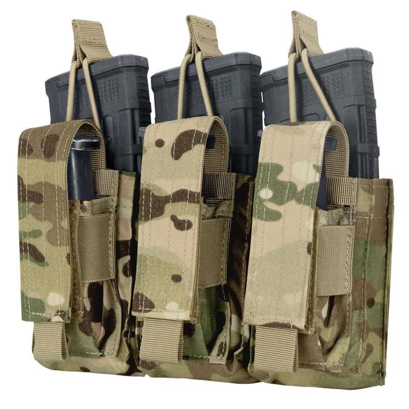 Condor Outdoors Triple Kangaroo Mag Pouch Gen II - MultiCam
