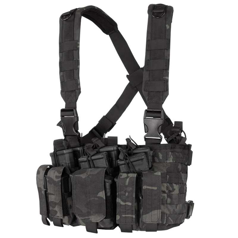 Condor Outdoors Recon Chest Rig - MultiCam Black