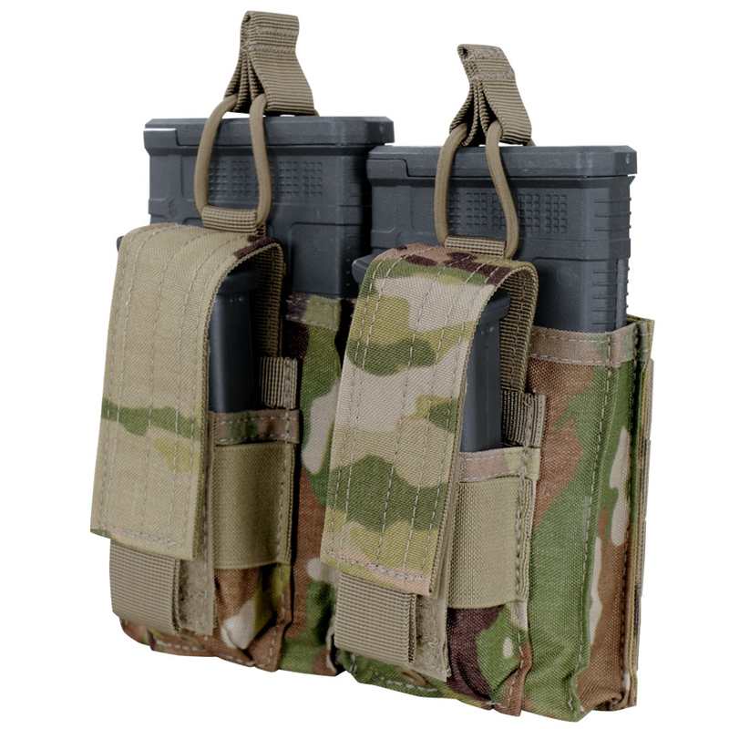 Condor Outdoors Double M14 Kangaroo Mag Pouch - Scorpion OCP