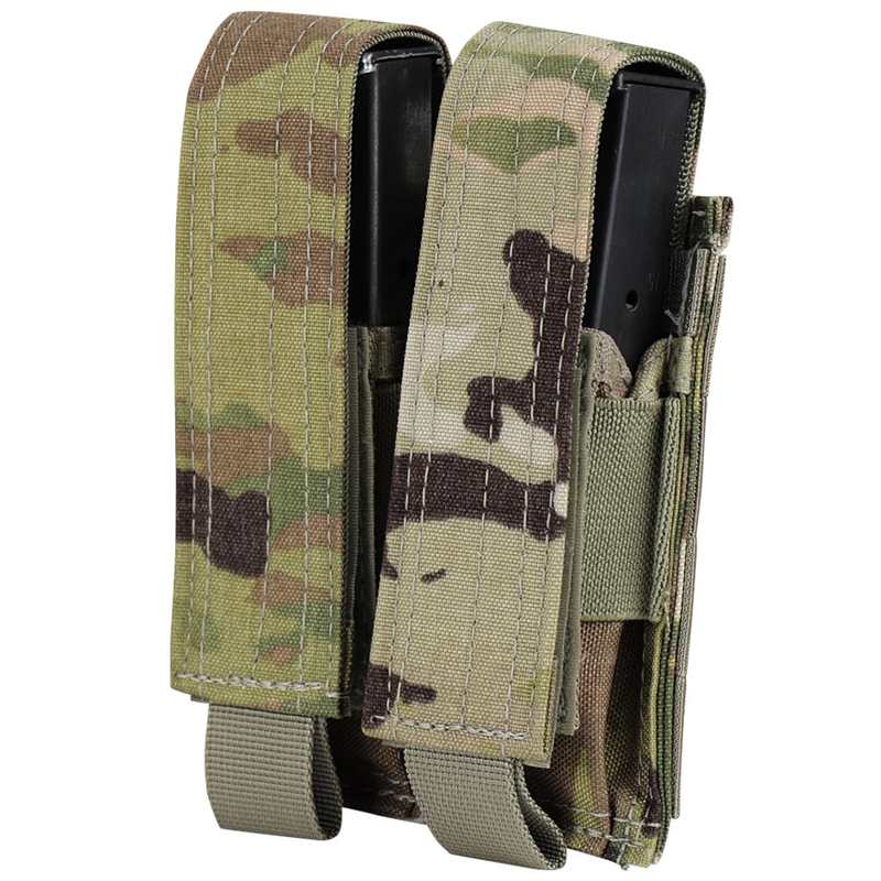 Condor Outdoors Double Pistol Mag Pouch - Scorpion OCP