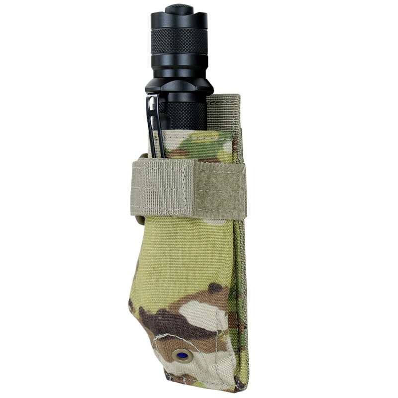 Condor Outdoors Flashlight Pouch - Scorpion OCP