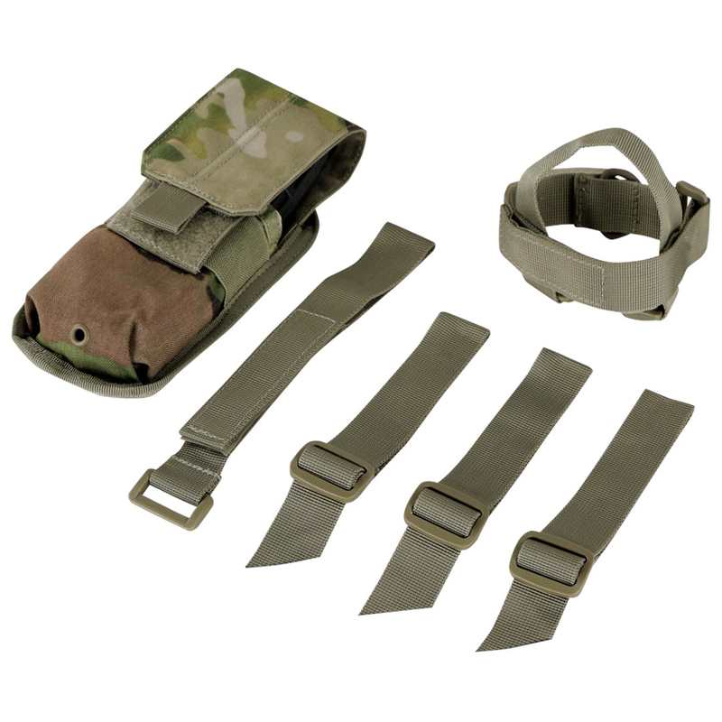 Condor Outdoors M4 Buttstock Mag Pouch - Scorpion OCP