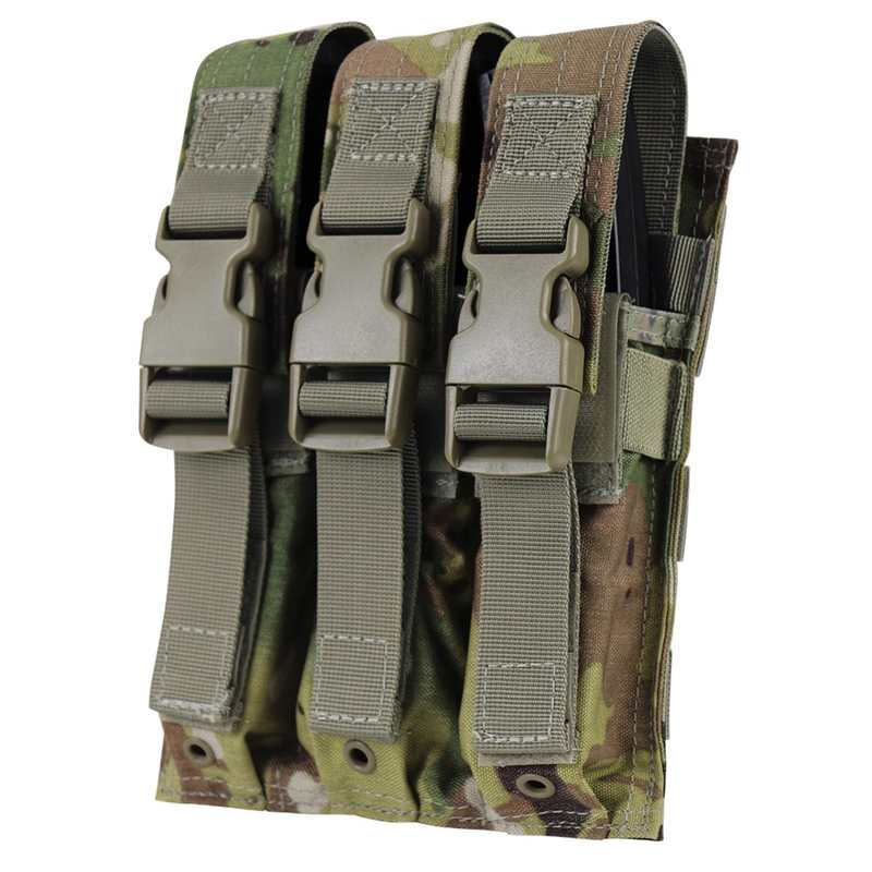 Condor Outdoors Triple MP5 Mag Pouch - Scorpion OCP