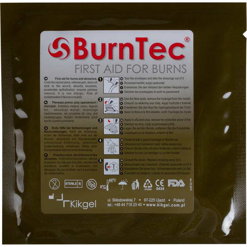 North American Rescue BurnTec Burn Dressing - 4 x 4 in
