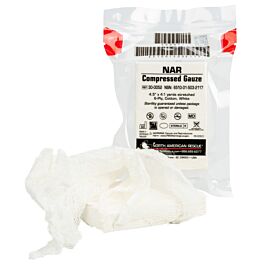 North American Rescue NAR Compressed Gauze