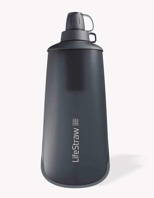 LifeStraw Peak Series Collapsible Squeeze 1L Bottle with Filter