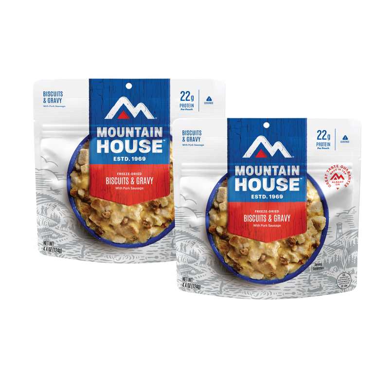 Mountain House Biscuits and Gravy 2-Pack
