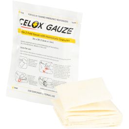 North American Rescue 5ft. Celox First Aid Z-Fold Hemostatic Dressing