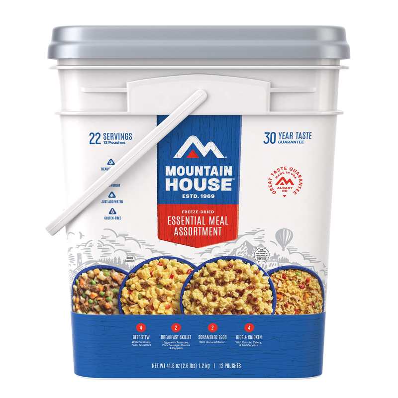 Mountain House Essential Meal Assortment Bucket