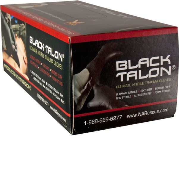 North American Rescue Black Talon Gloves - Medium Box