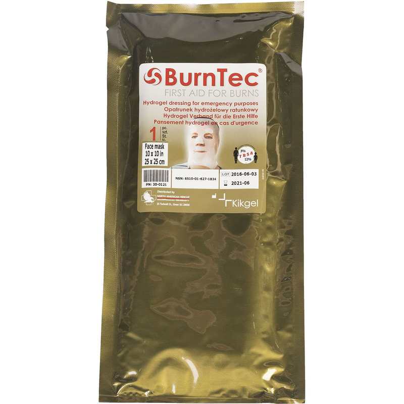 North American Rescue BurnTec Burn Mask - 10 x 10 in