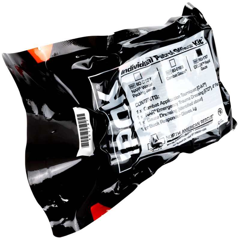 North American Rescue Individual Patrol Officer Kit - CELOX Rapid