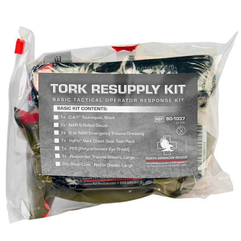 North American Rescue TORK Resupply Kits