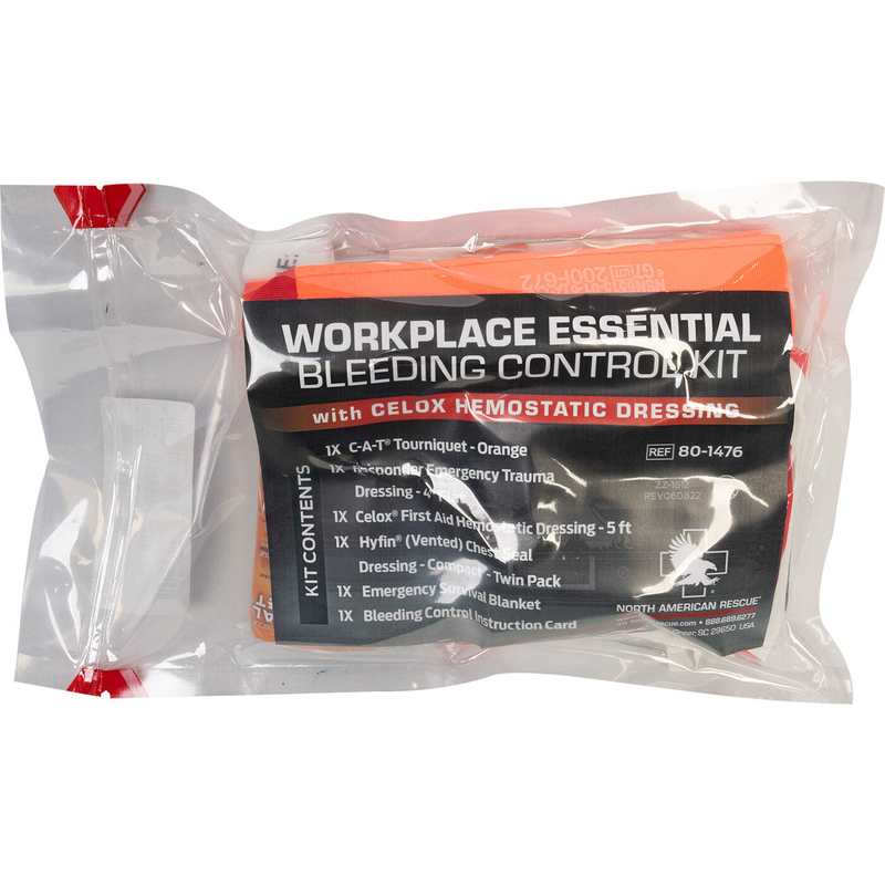 North American Rescue Trauma And First Aid Essential Bleeding Control Kit