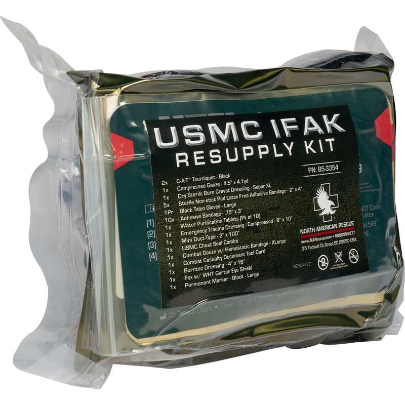 North American Rescue USMC IFAK ReSupply Kit