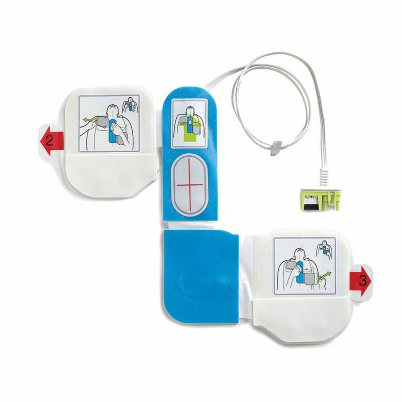 North American Rescue ZOLL AED Plus CPR-D-padz - One Piece Electrode with Real CPR Help