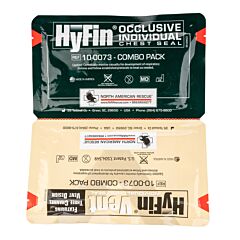 North American Rescue HyFin Chest Seal Dressing - Combo Pack