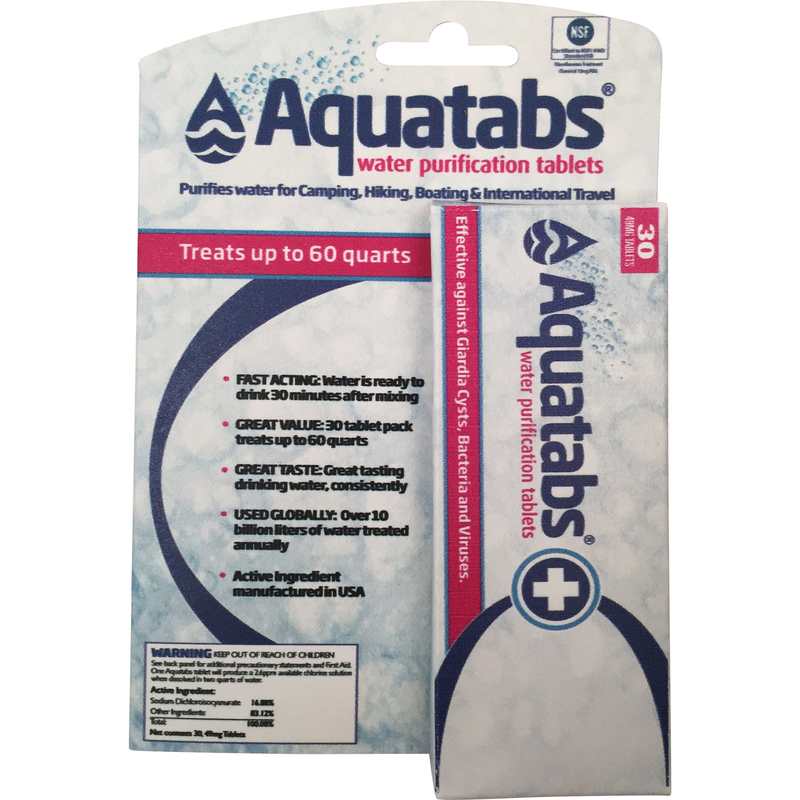 MSR Aquatabs 30 Pack