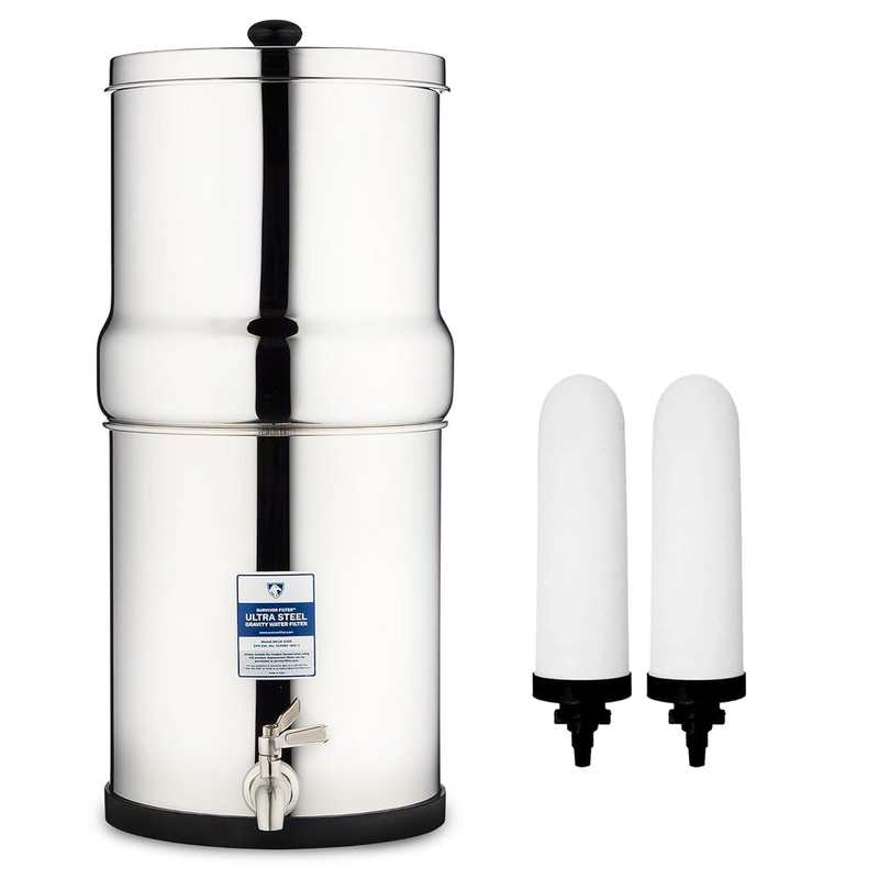 Survivor Filter Gravity Steel 2.25-Gallon System