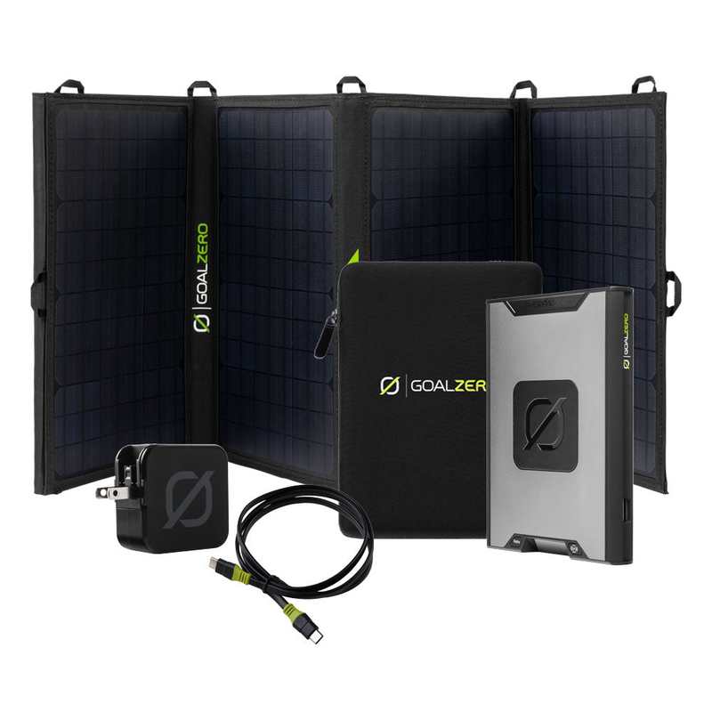 Goal Zero Sherpa 100AC + Nomad 50 Complete Kit