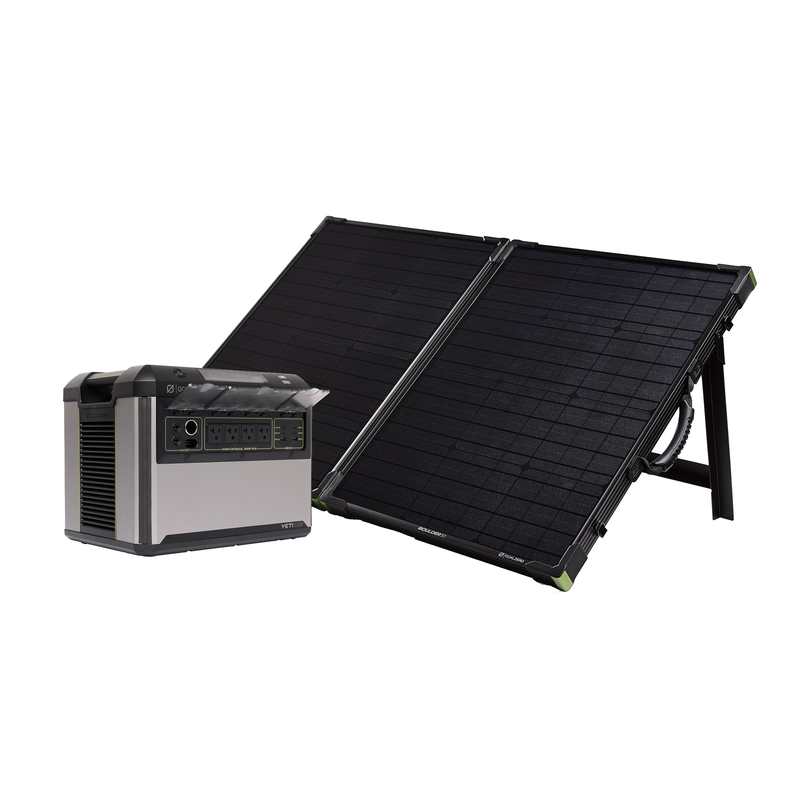 Goal Zero Yeti 1500 + Boulder 100 BC Solar Generator