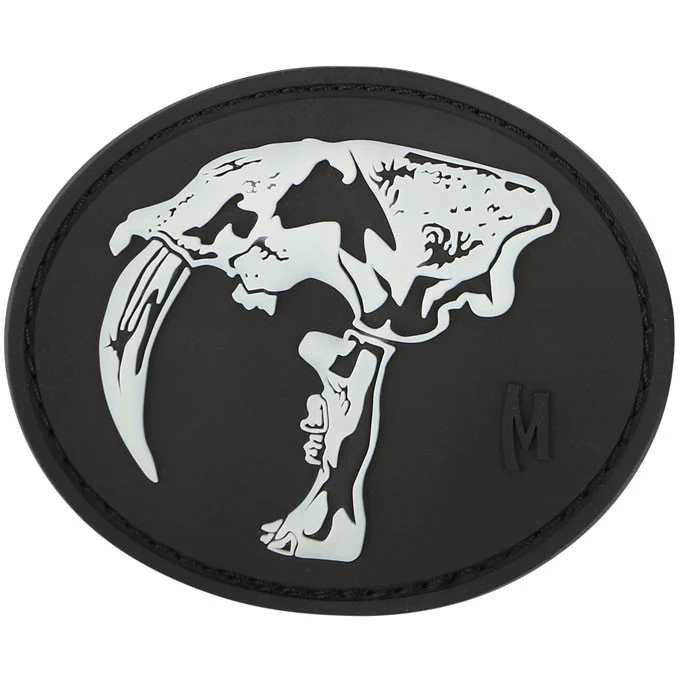 Maxpedition Sabertooth Skull Morale Patch