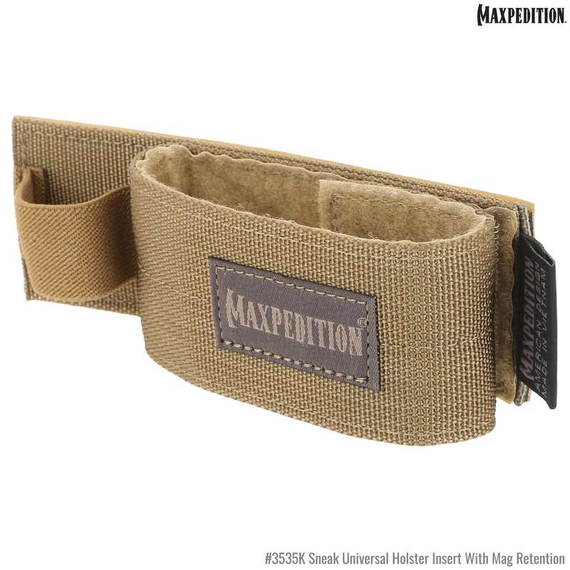 Maxpedition Sneak Universal Holster Insert With Mag Retention
