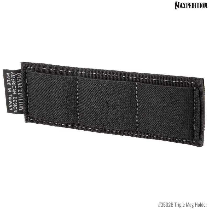 Maxpedition Triple Mag Holder (Black)