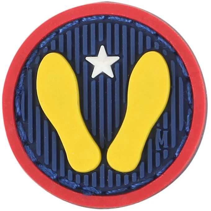 Maxpedition Yellow Footprints Morale Patch
