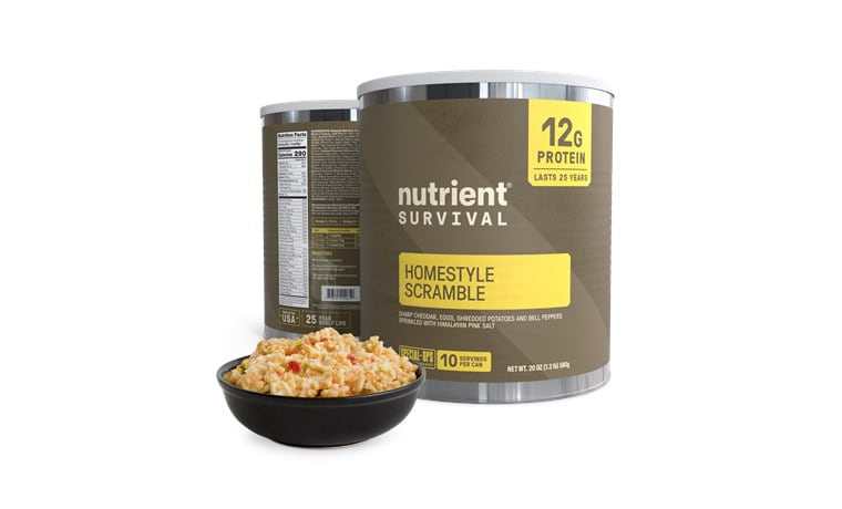 Nutrient Survival Homestyle Scramble No. 10 Can