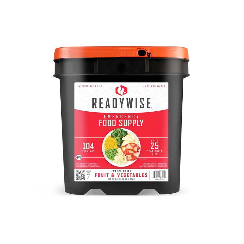 ReadyWise 104 Serving Fruit & Vegetable Bucket