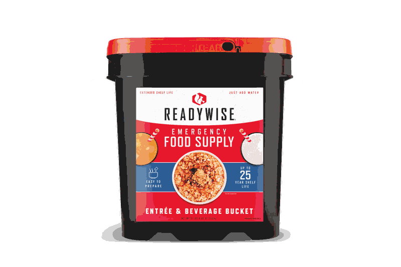 ReadyWise 120 Serving Entree & Beverage Bucket