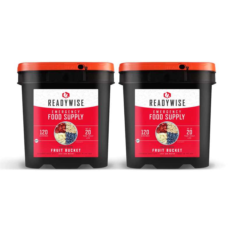 ReadyWise 240 Serving Freeze Dried Fruit Bundle