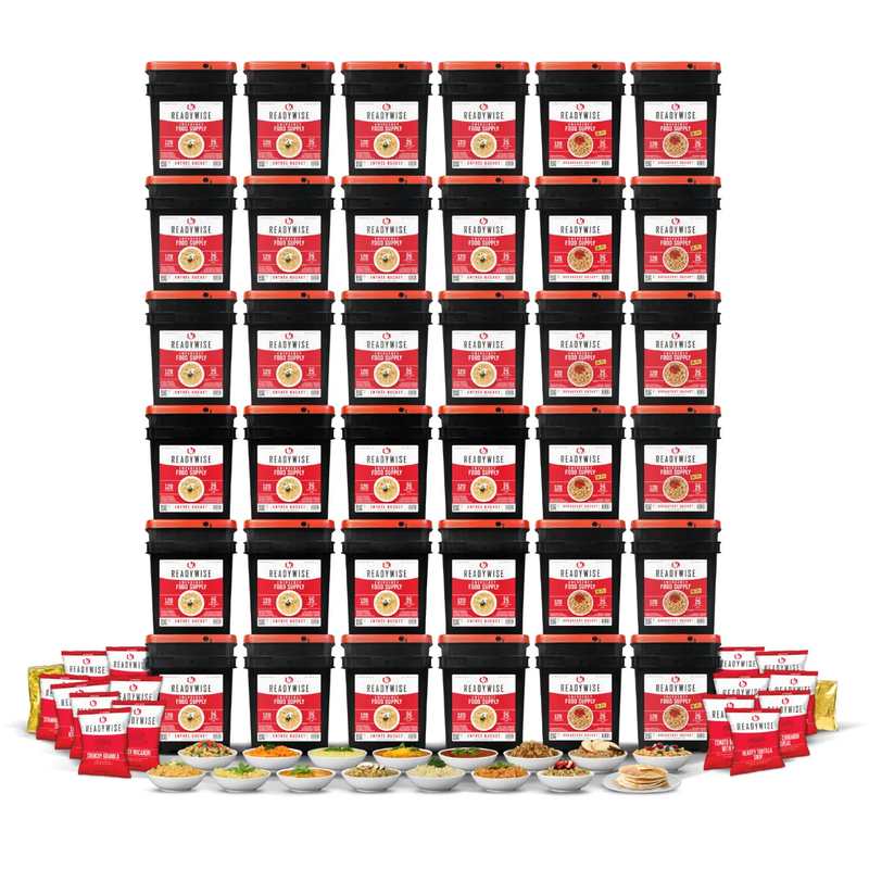 ReadyWise 4320 Servings of Long Term Emergency Food Supply
