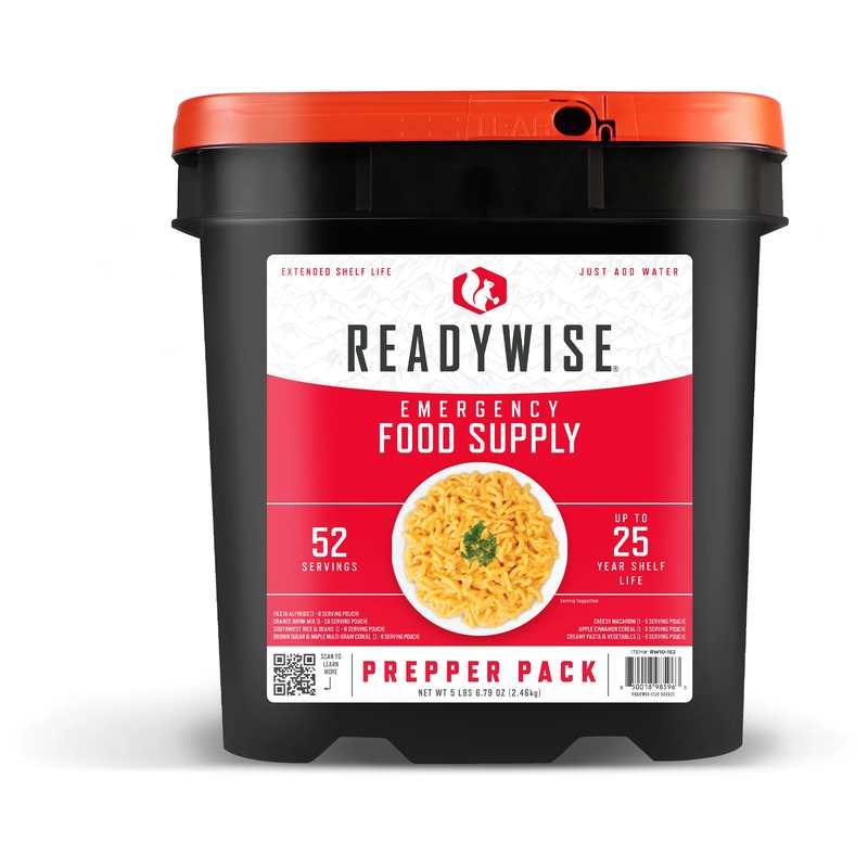 ReadyWise 52 Serving Prepper Pack Bucket