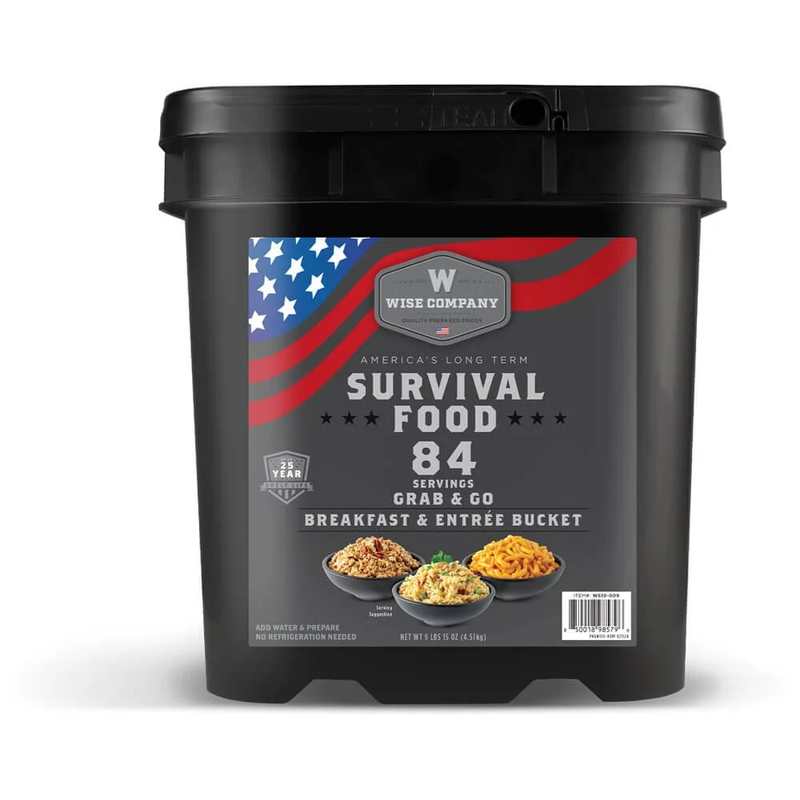 ReadyWise 84 Serving Breakfast and Entree Bucket