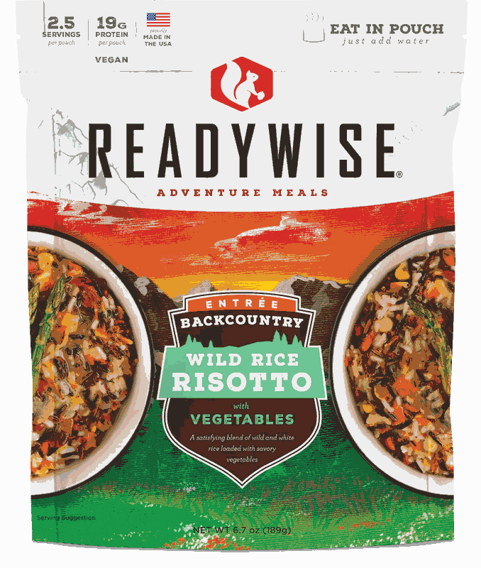 ReadyWise Backcountry Wild Rice Risotto