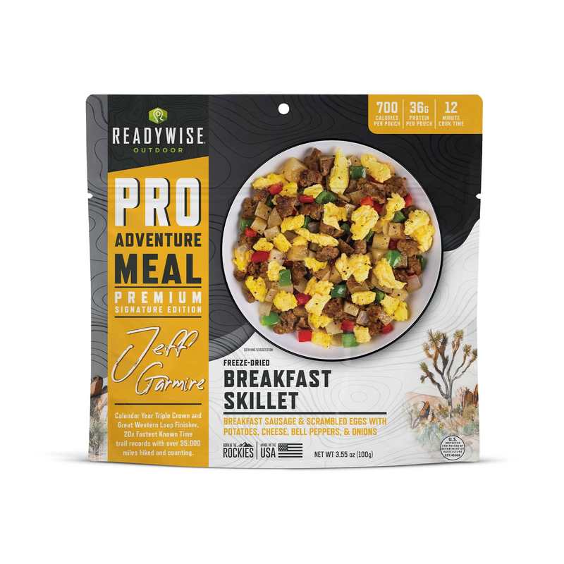 ReadyWise Breakfast Skillet - Signature Edition Pro Adventure Meal with Jeff "Legend" Garmire SF