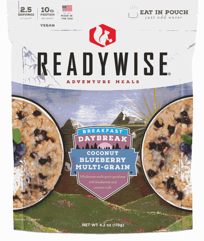 ReadyWise Daybreak Coconut Blueberry Multi-Grain